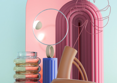 Geometric Objects – Still Life